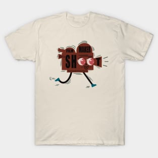 Running Camera illustration T-Shirt